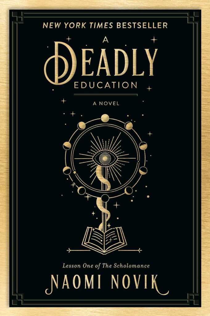 A Deadly Education Naomi Novik Book Cover