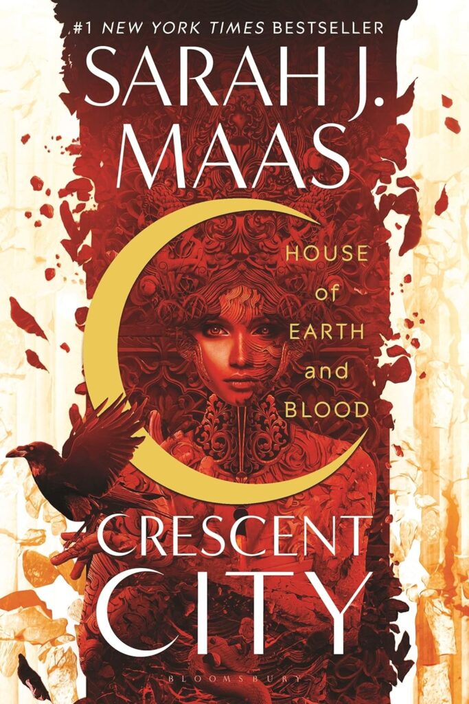 Crescent City House of Earth and Blood Sarah J Maas Book Cover