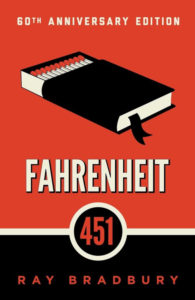 Fahrenheit Ray Bradbury Book Cover