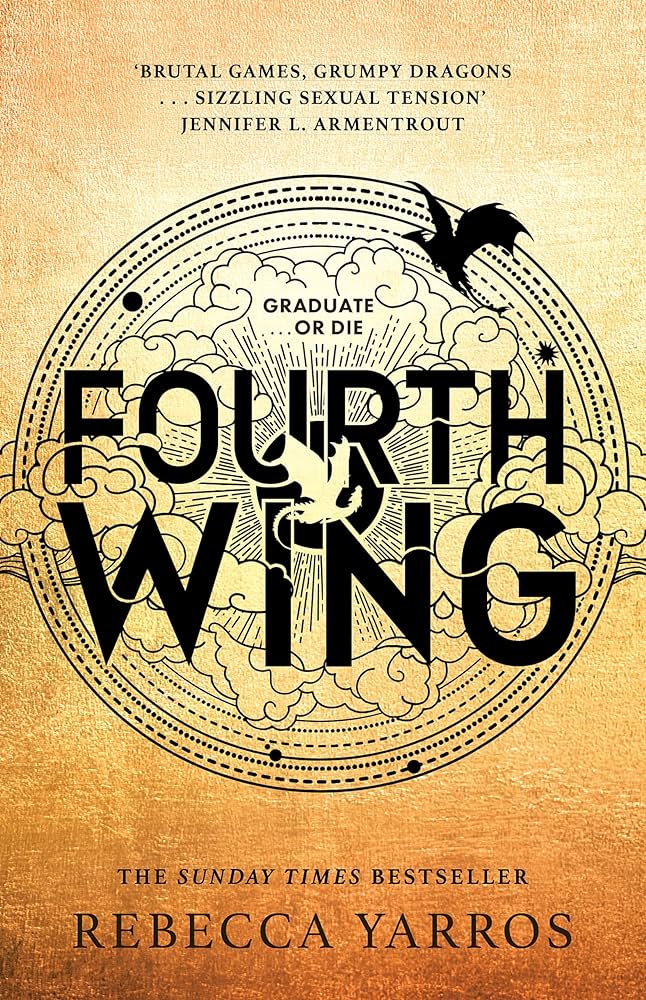 Fourth Wing Rebecca Yarros Book Cover