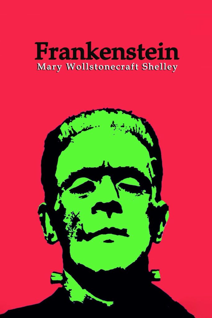 Frankenstein Mary Shelley Book Cover