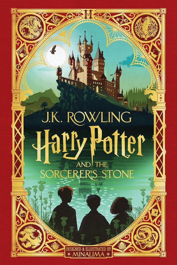 Harry Potter and the Sorcerer's Stone J.K. Rowling Book Cover