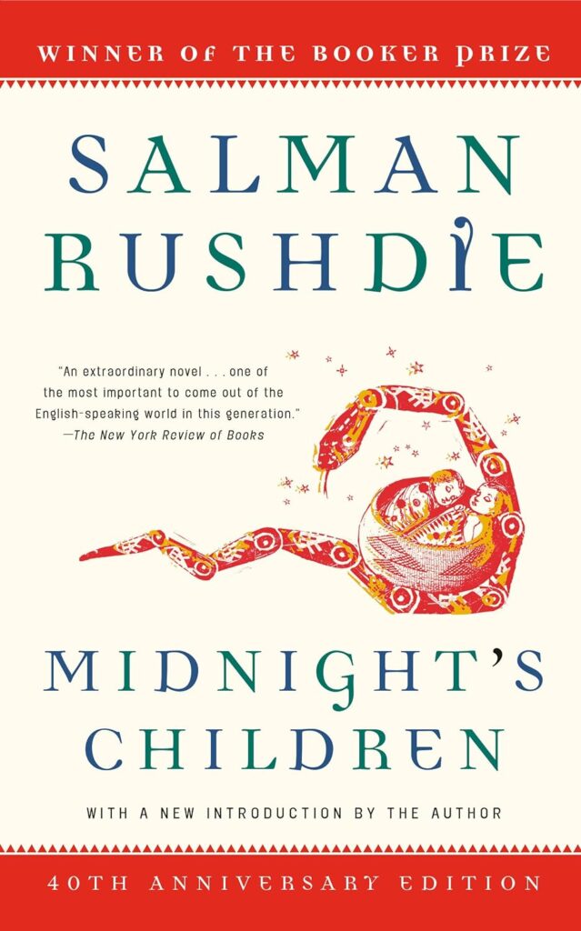 Midnight's Children Salman Rushdie Book Cover