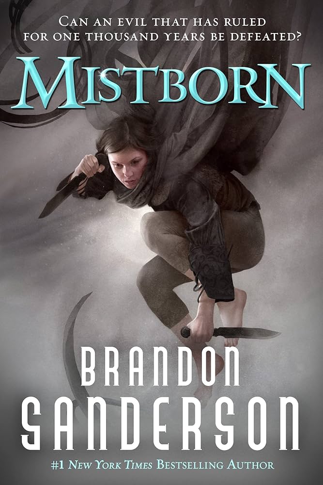 Mistborn Brandon Sanderson Book Cover