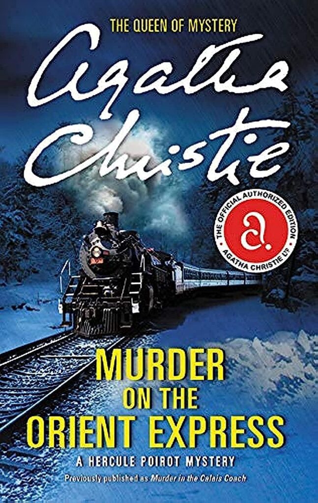 Murder On The Orient Express Agatha Christie Book Cover