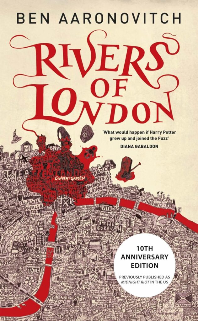 Rivers of London Ben Aaronovitch Book Cover