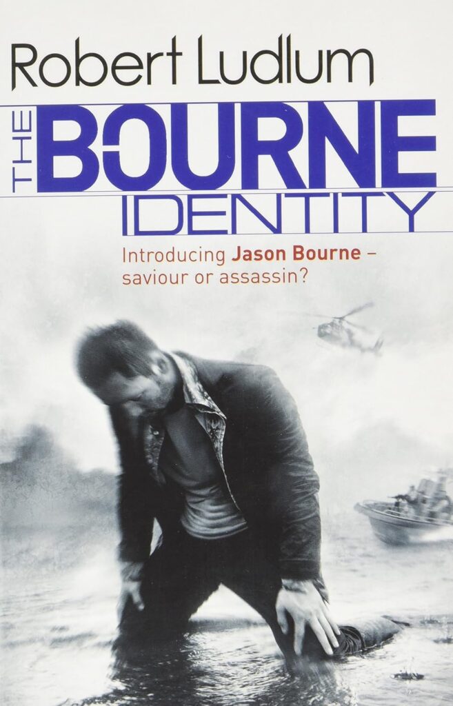 The Bourne Identity Robert Ludlum Book Cover