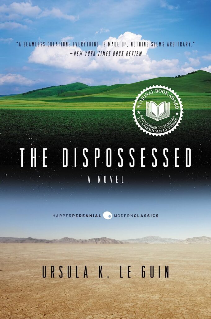 The Dispossessed Ursula K. Le Guin Book Cover