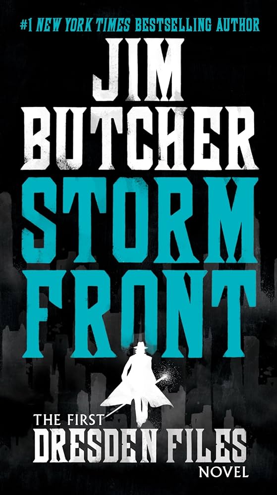 The Dresden Files Storm Front Jim Butcher Book Cover