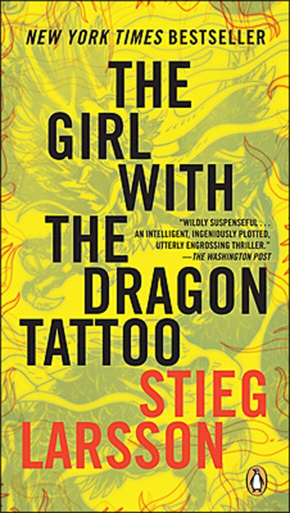 The Girl With The Dragon Tattoo Stieg Larsson Book Cover