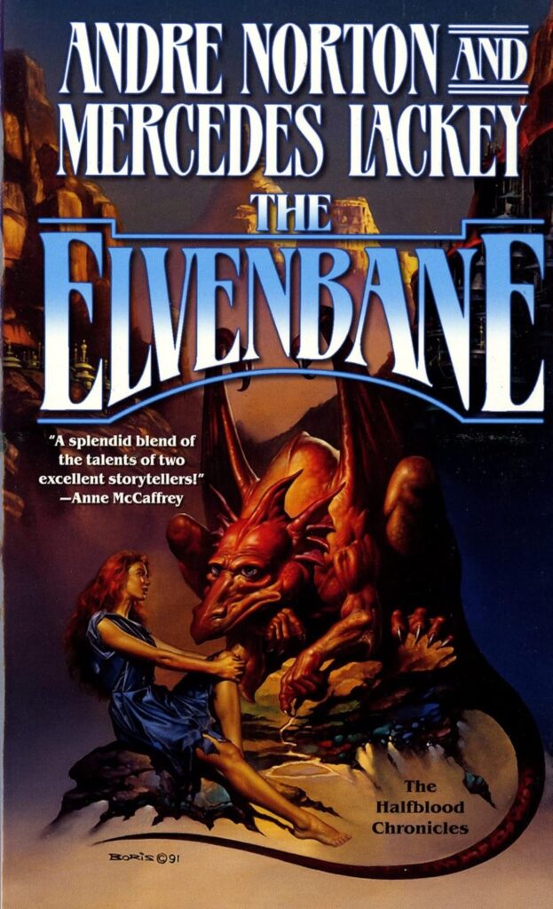 The Halfblood Chronicles The Elvenbane Andre Norton, Mercedes Lackey Book Cover