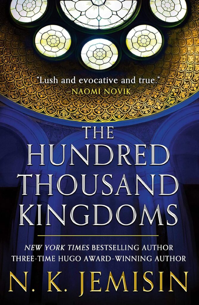 The Inheritance trilogy The Hundred Thousand Kingdoms N.K. Jemisin Book Cover