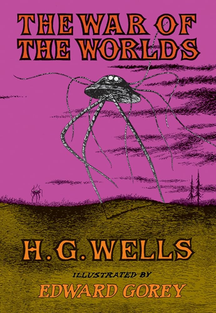 The War of The Worlds H.G. Wells Book Cover