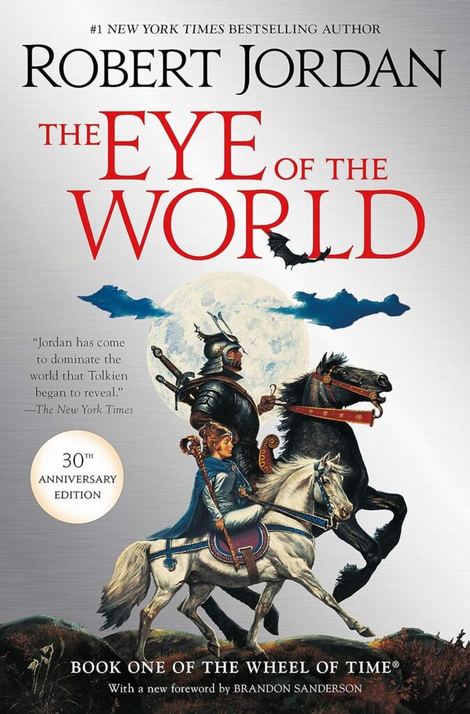 The Wheel of Time The Eye of The World Robert Jordan Book Cover