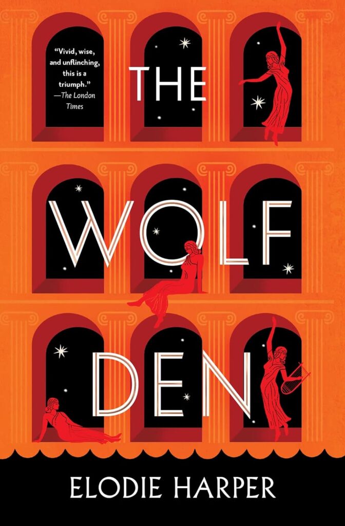 The Wolf Den Elodie Harper Book Cover