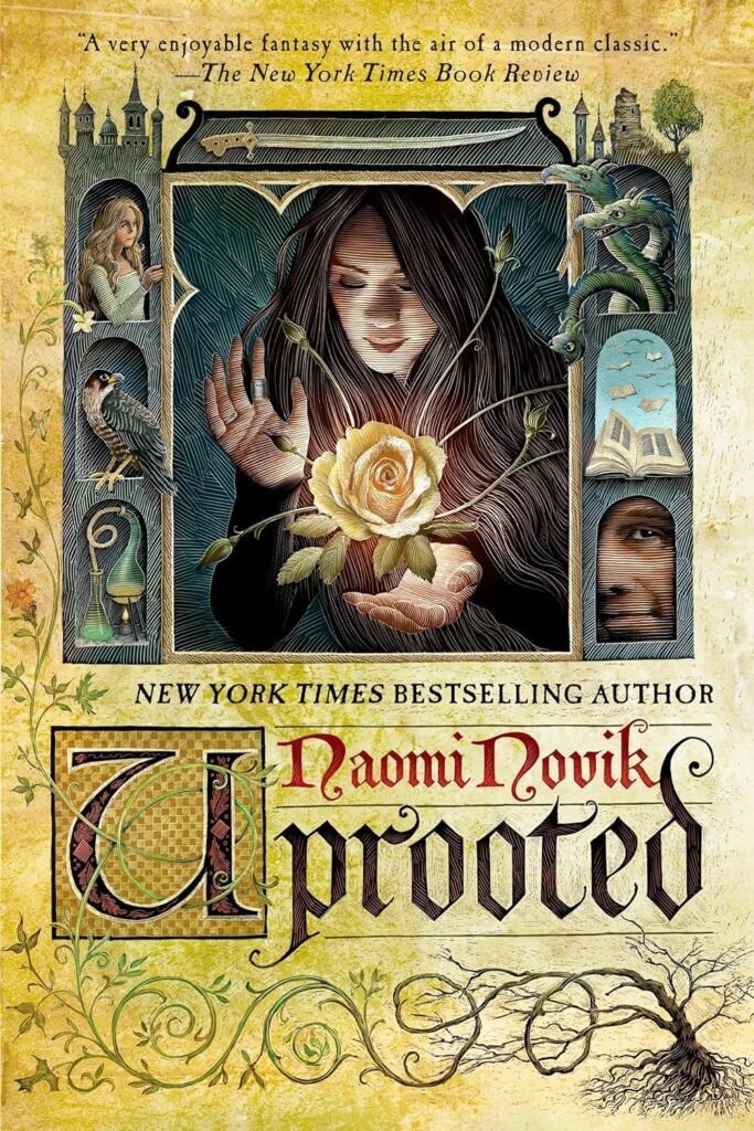 Uprooted Naomi Novik Book Cover