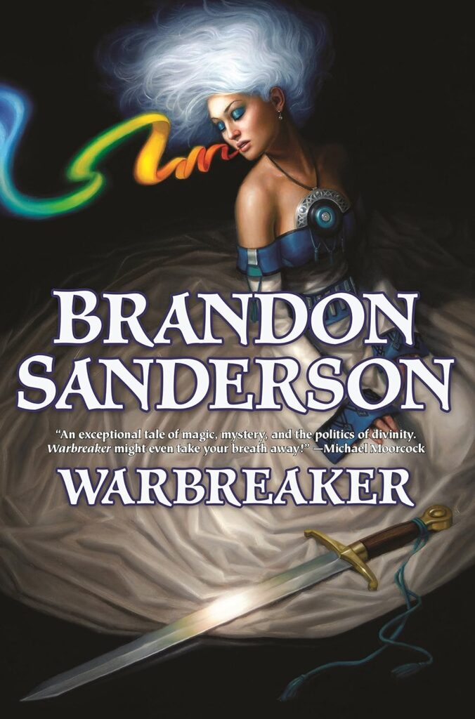 Warbreaker Brandon Sanderson Book Cover