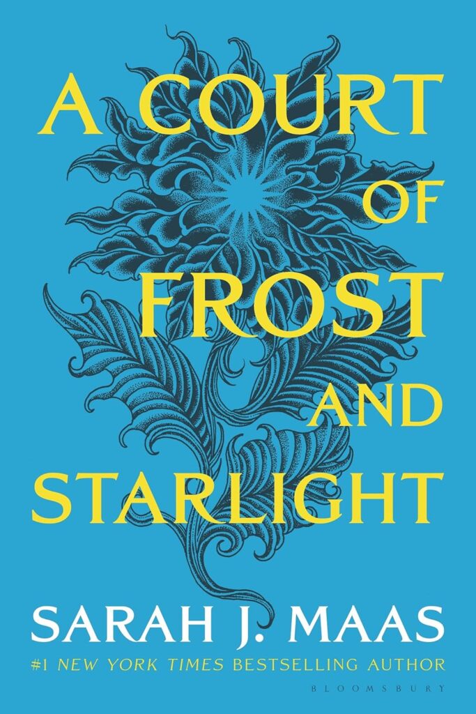 A Court of Frost and Starlight Sarah J. Maas Book Cover