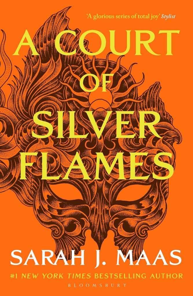 A Court of Silver Flames Sarah J. Maas Book Cover