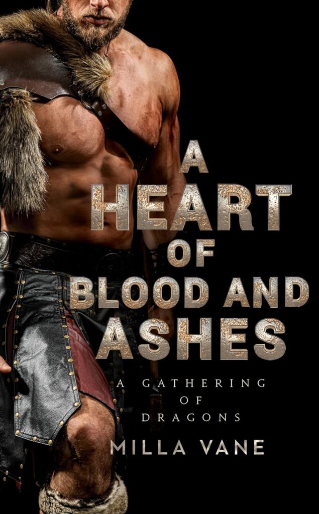 A Heart of Blood and Ashes Milla Vane Book Cover