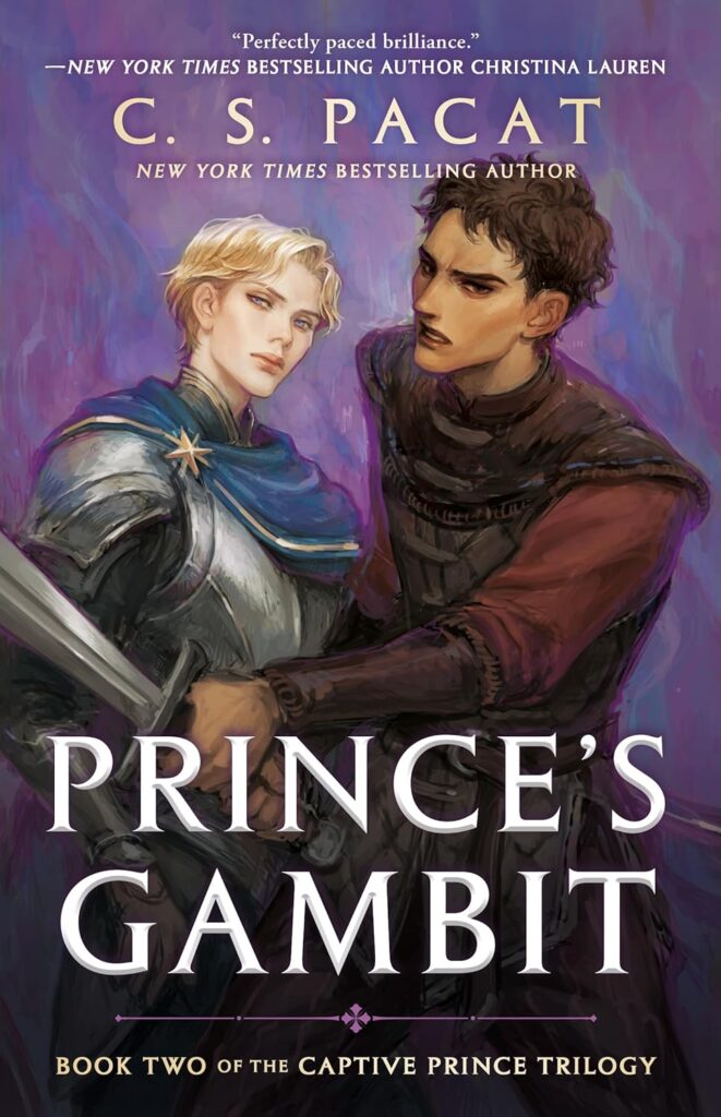 Captive Prince Trilogy Prince's Gambit CS Pacat Book Cover