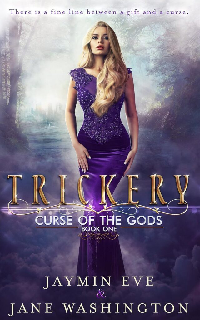 Curse of the Gods Trickery Jaymin Eve Book Cover