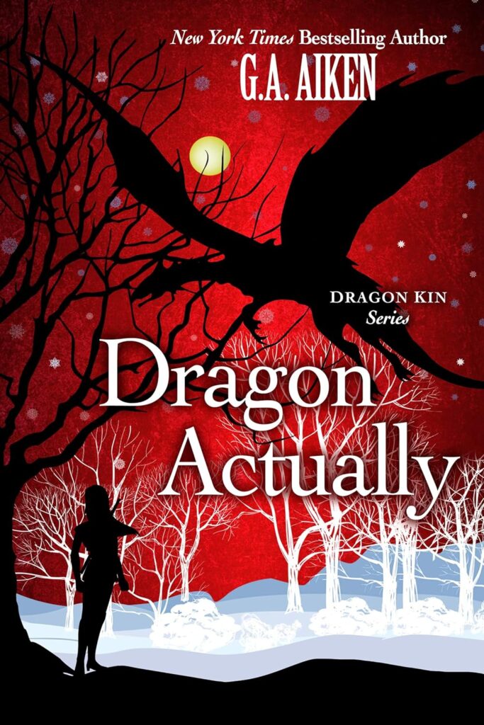 Dragon Kin Dragon Actually G.A. Aiken Book Cover