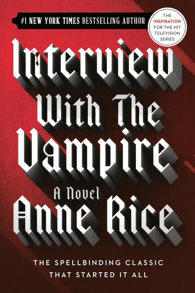 Interview with the Vampire Anne Rice Book Cover