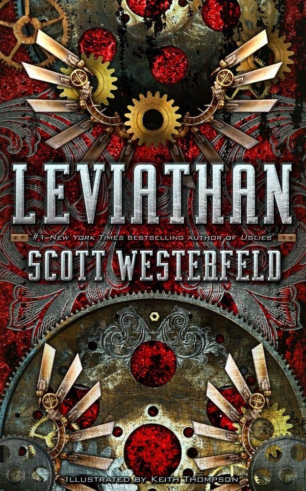 Leviathan Scott Westerfeld Book Cover