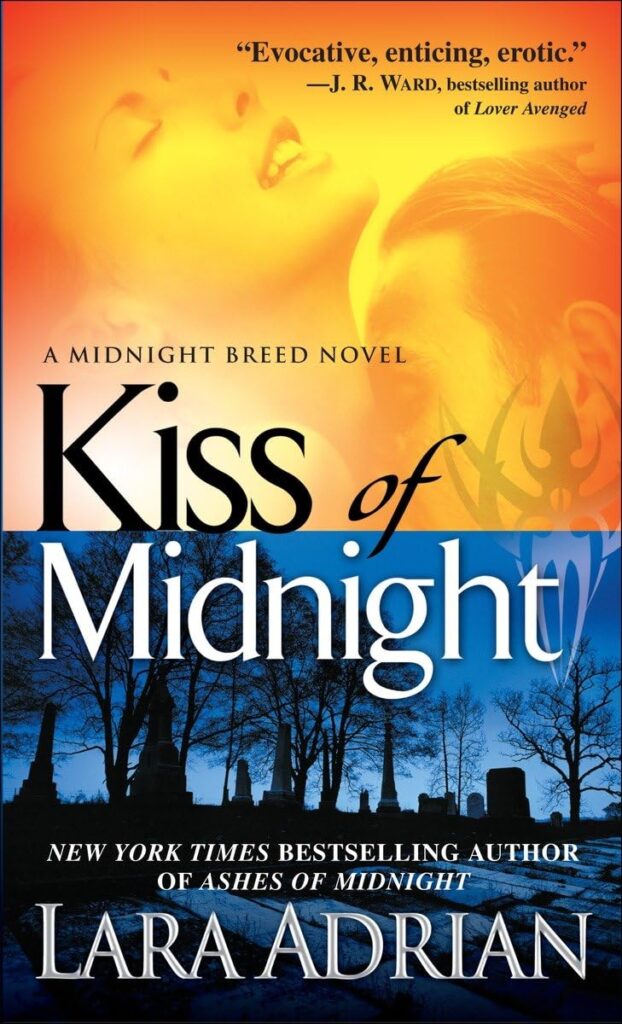 Midnight Breed Kiss of Midnight Lara Adrian Book Cover