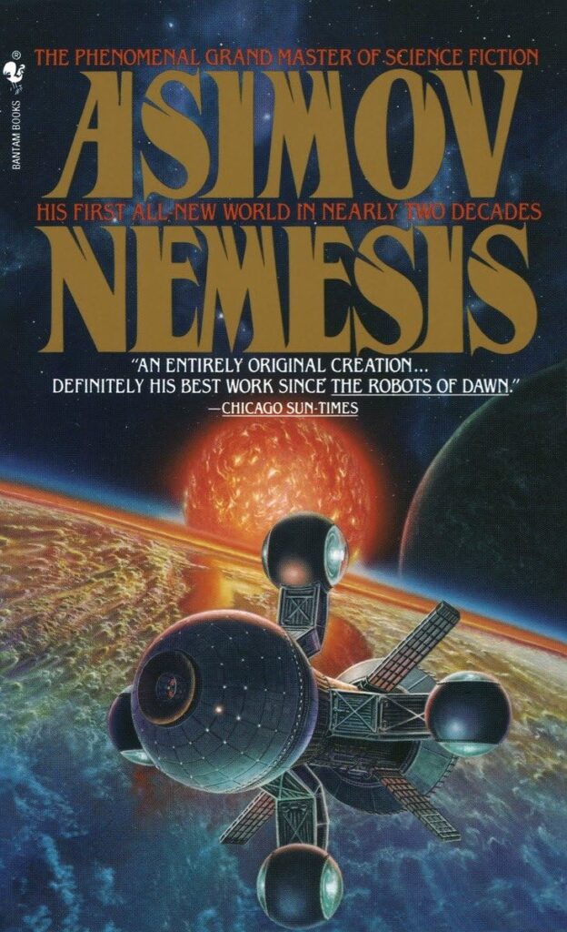 Nemesis Isaac Asimov Book Cover