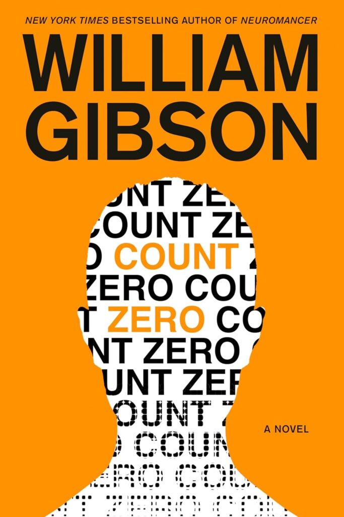 Neuromancer Count Zero William Gibson Book Cover