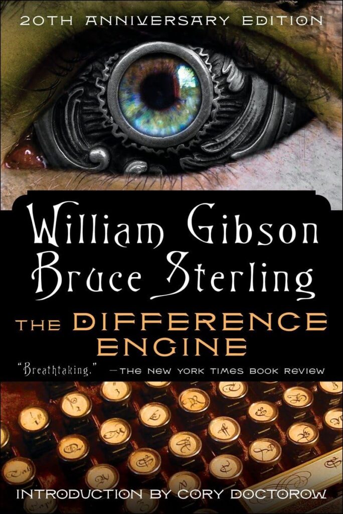 The Difference Engine William Gibson, Bruce Sterling Book Cover