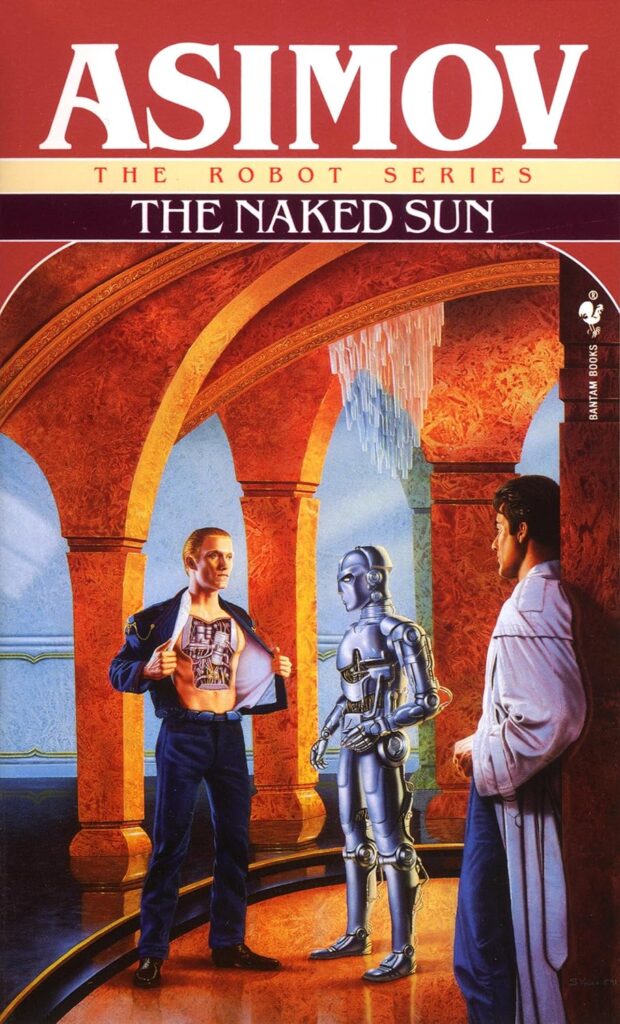 The Naked Sun Isaac Asimov Book Cover