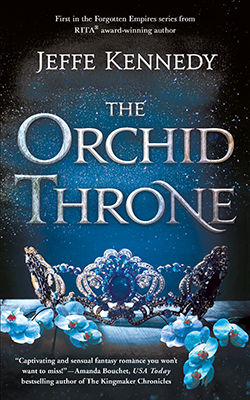 The Orchid Throne Jeffe Kennedy Book Cover