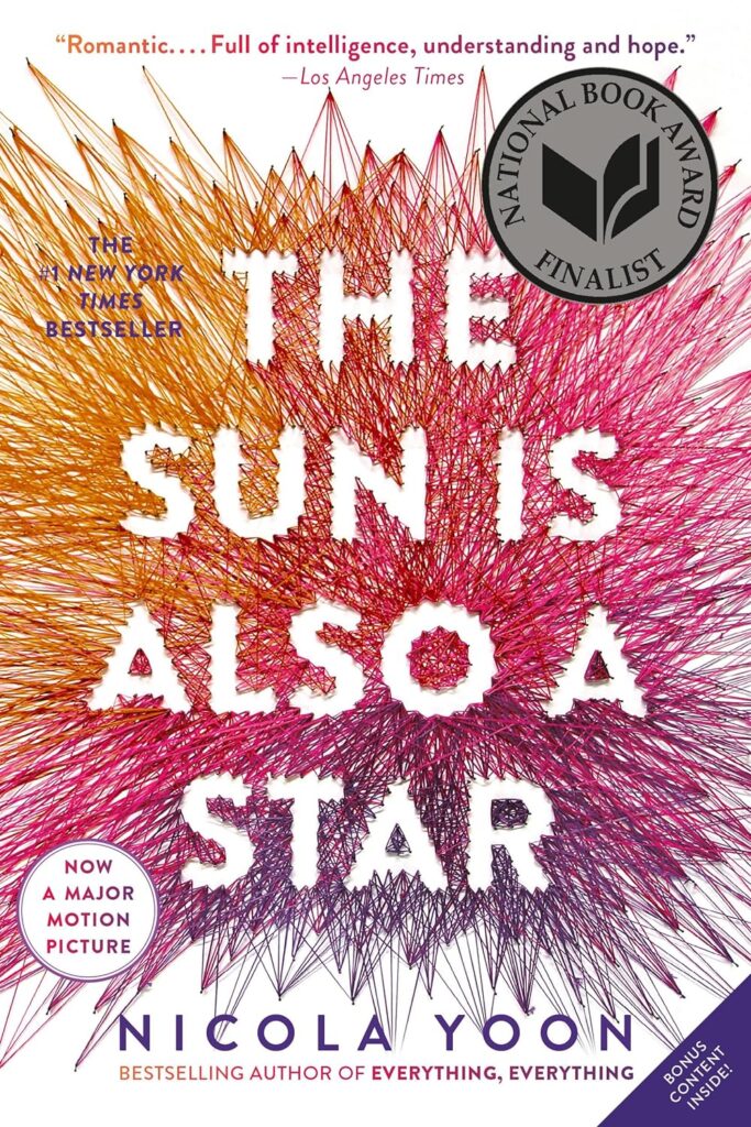 The Sun Is Also a Star Nicola Yoon Book Cover