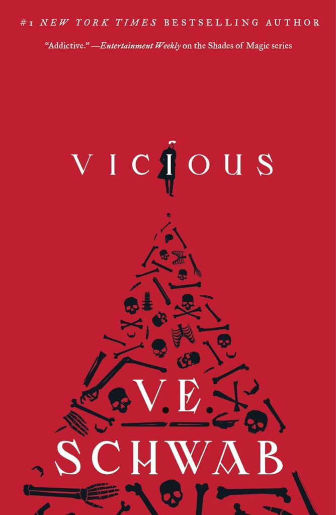 Vicious V.E. Schwab Book Cover