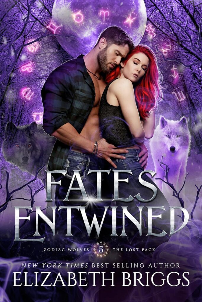 Zodiac Wolves Fates Entwined Elizabeth Briggs Book Cover